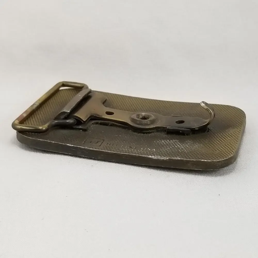 Vintage Belt Buckle IFA International Footprint Association Made By Hit Line USA